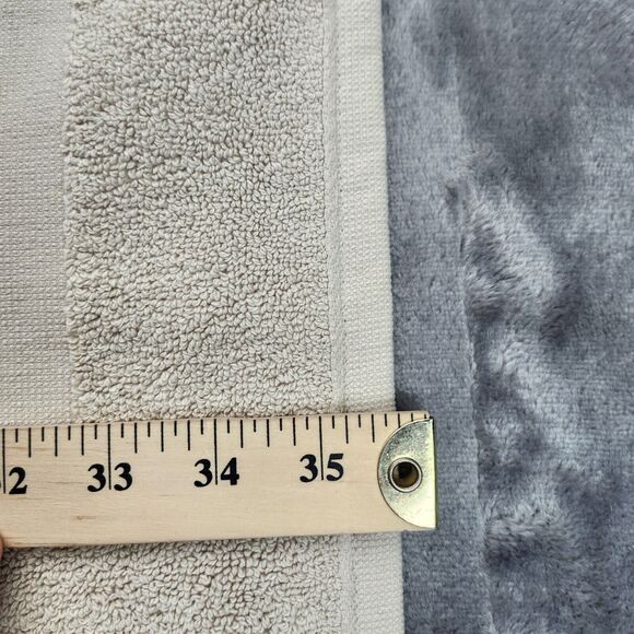 Wamsutta Classic Turkish Bath Mat Tub Mat Taupe 24 x 36 in - Picture 2 of 7